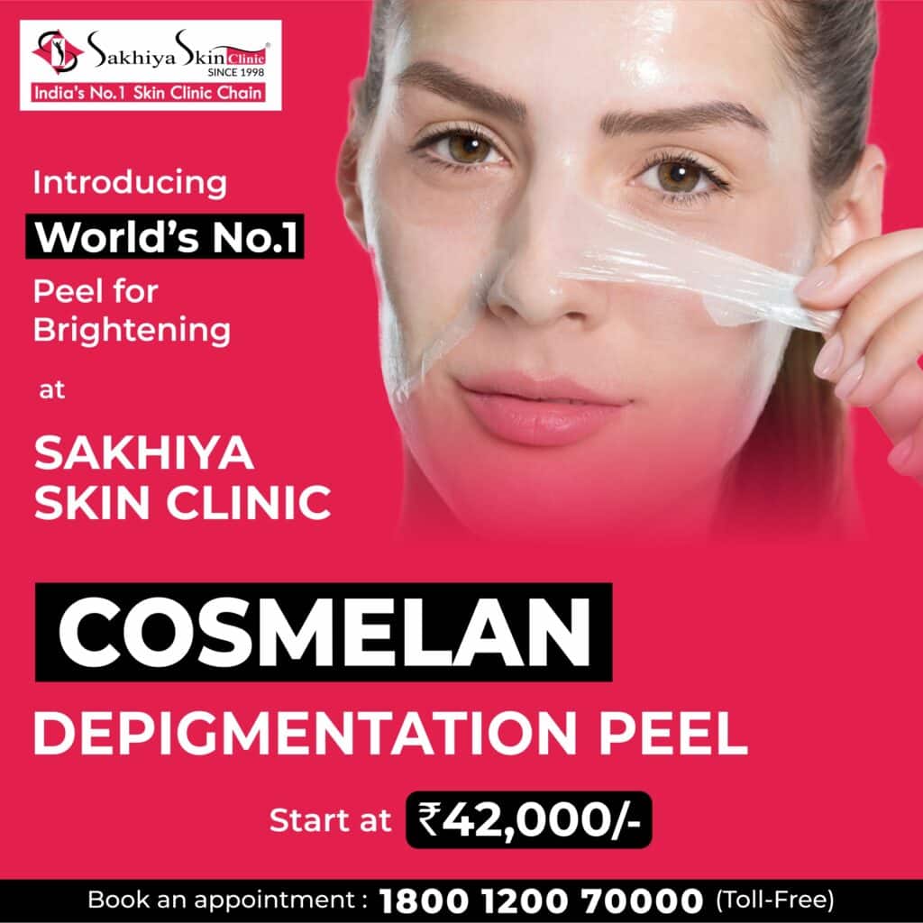 Cosmelan Depigmentation Peel - Sakhiya Skin Clinic