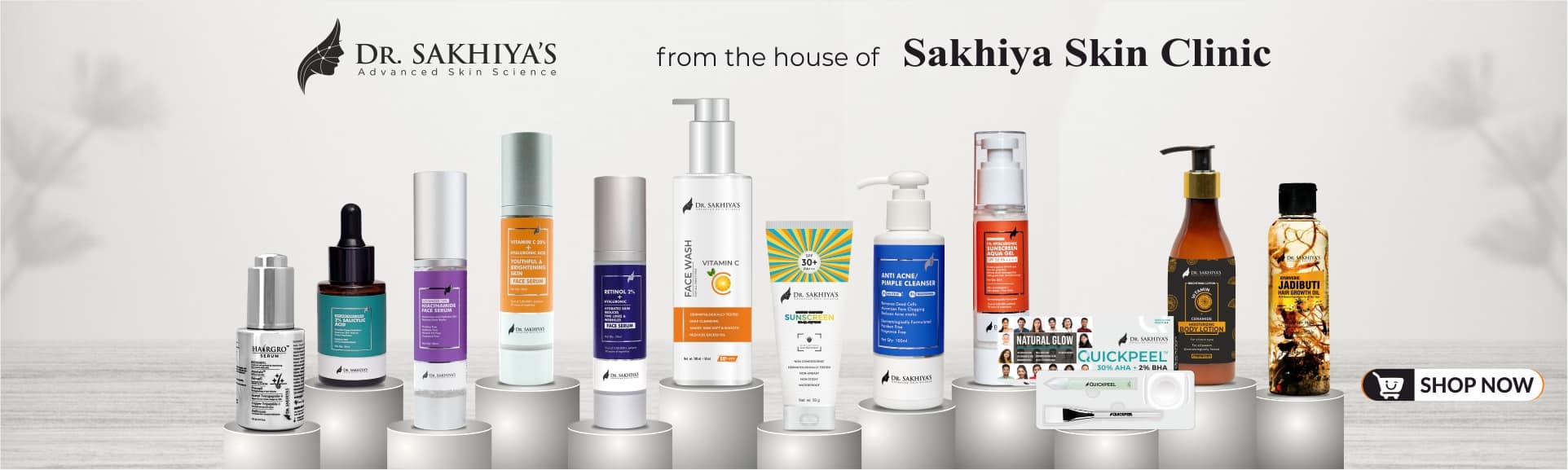 Sakhiya Skin Clinic Dermatologically Formulated Products
